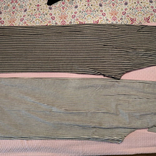 Two striped ALE small pants like new