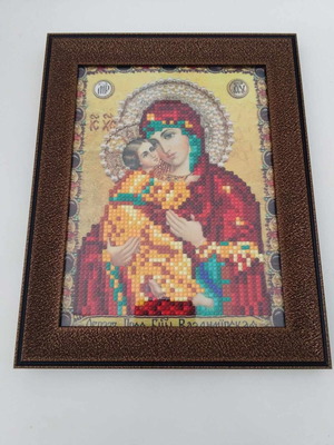 Icon ready diamond painting new, size 20/15 cm