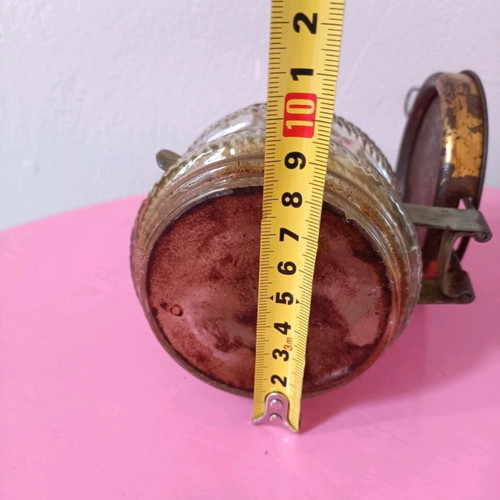 Oil lamp used with glass in good condition