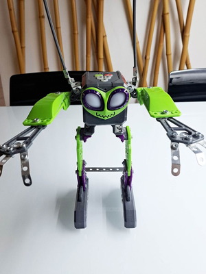 Tech Maker System Micronoid Meccano Green robot like new