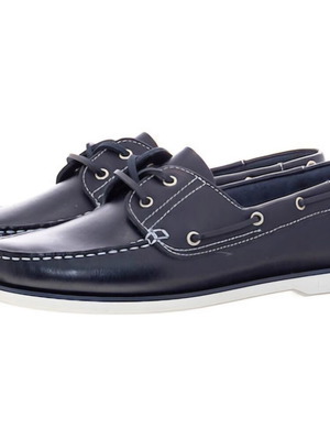 Lumberjack Blue Boat Shoes Size 42 Brand New with Box