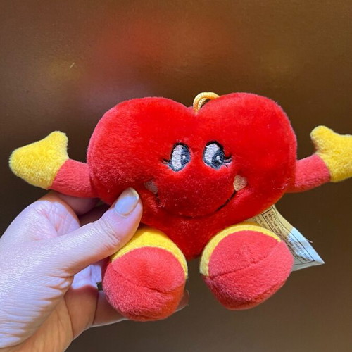 Plush Heart Like New