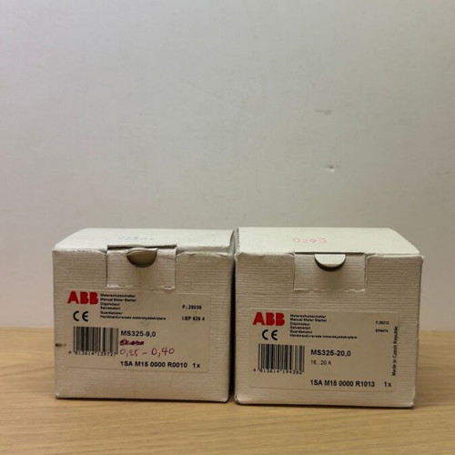 ABB MS325 Electrical Switch 20-25A New, Pack of 2