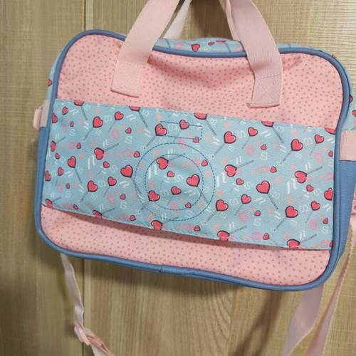 Enso children's bag like new, pink colorful crossbody