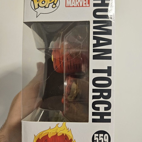 Human Torch Funko Pop #559 used with box