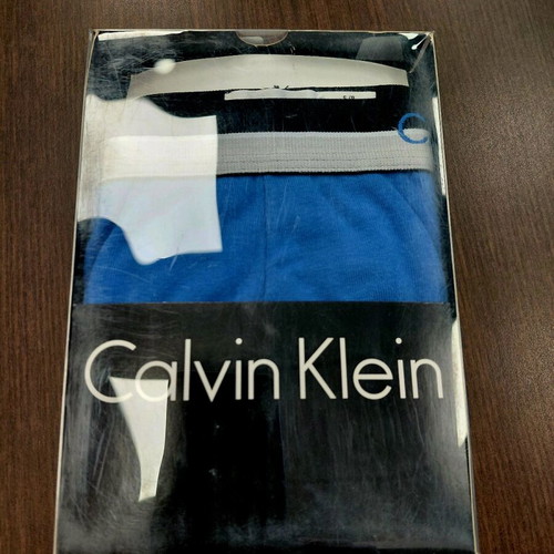 Calvin Klein men's briefs size S new, pack of 2, black and blue