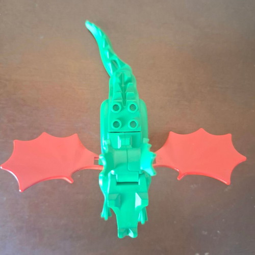 Lego Castle Classic Dragon Green like new
