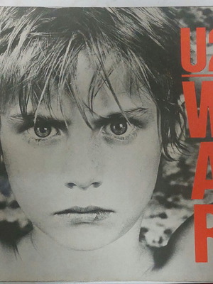 U2 "WAR" LP like new, 1983, rock