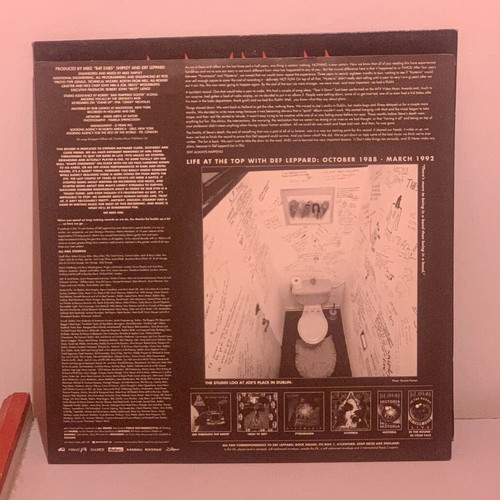 Def Leppard Adrenalize LP used, original Greek press 1992