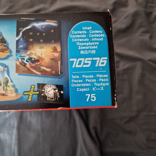 Playmobil Back to the Future sealed collectible