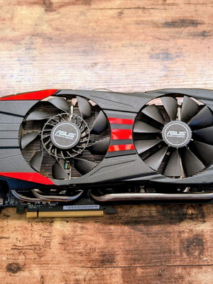 ASUS Radeon R9 290 DirectCU II OC 4GB κάρτα γραφικών μεταχειρισμένη, χαλασμένη για ανταλλακτικά