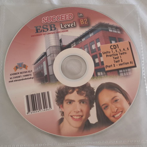 Succeed in UCLan Level B2 Preparation & Practice Tests set with CD and Companion