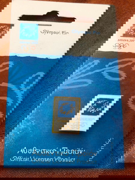 Αυθεντική καρφίτσα ολυμπιακών αγώνων Αθήνα 2004