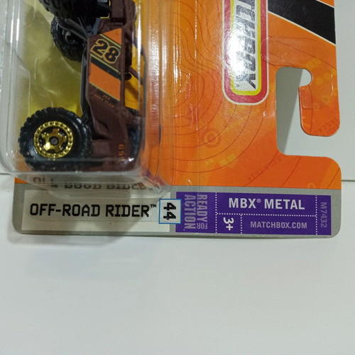 Mattel Matchbox MBX Metal Off-Road Rider #44 new