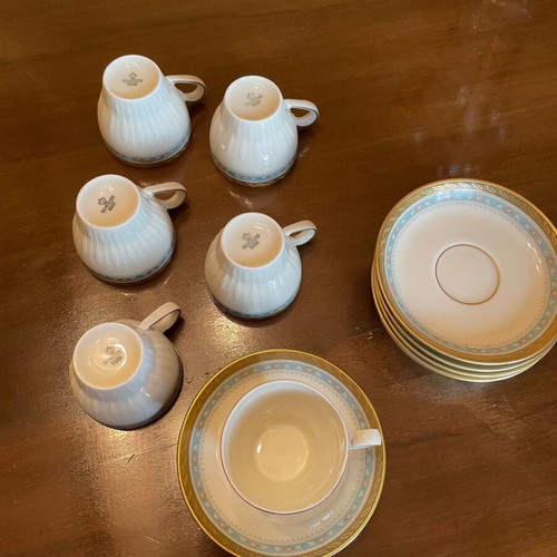 Vintage Scherzer Bavaria tea set for 6 people like new