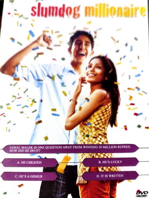 Slumdog Millionaire DVD used, drama with subtitles