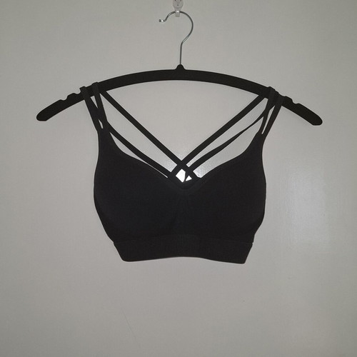 Sports bra medium black with padding like new