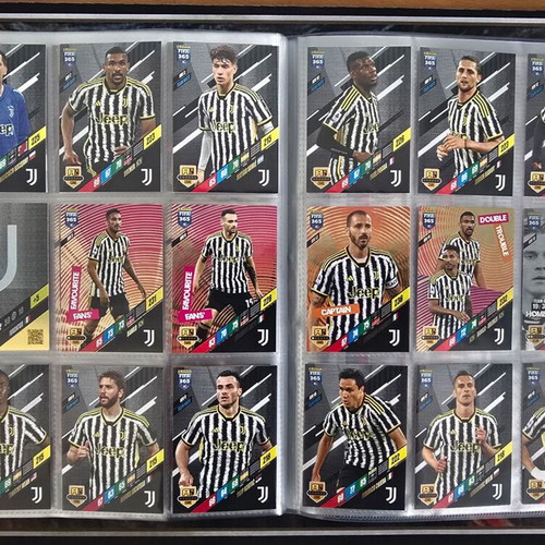 Panini Adrenalyn XL FIFA 365 2024 album with 218 cards