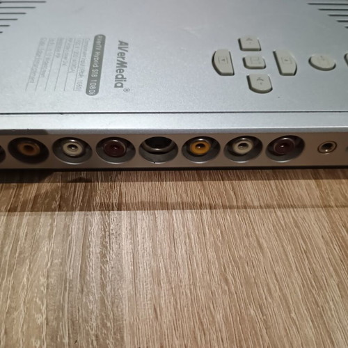 AVerMedia AVerTV Hybrid STB 1080i TV receiver and signal converter used