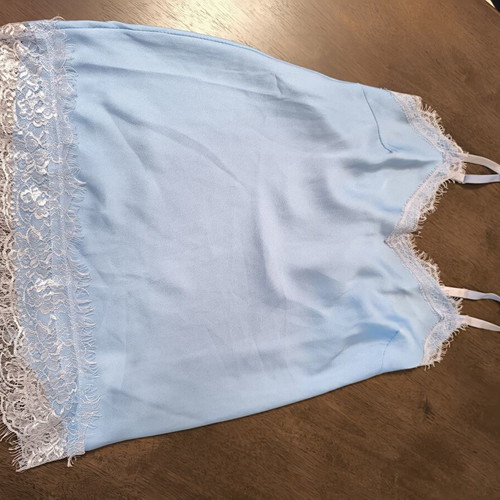 Lingerie top small like new, blue turquoise