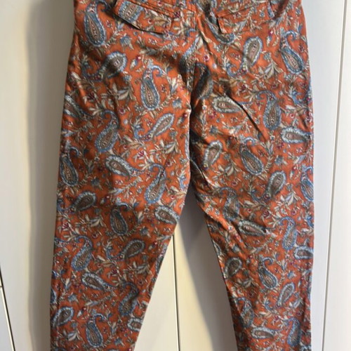 Barrel Leg Jeans Talbots M EU 38 like new, colorful paisley