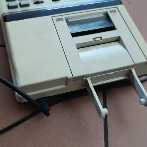 YEMCO 1202 office calculator used with printer