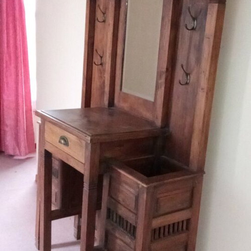 Furniture made of walnut wood