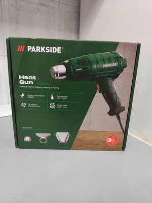 PARKSIDE Πιστόλι Θερμού Αέρα PHLGB 2000 A1 2000W με 3 μεταλλικά ακροφύσια