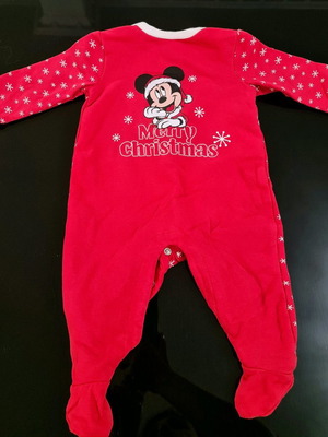 Christmas Onesie Merry Christmas 0-3 Months Like New