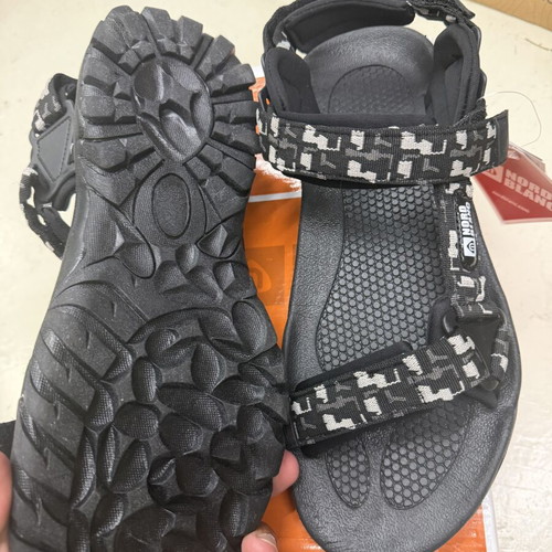 Nord Blanc men's sandals size 45 new, black and grey
