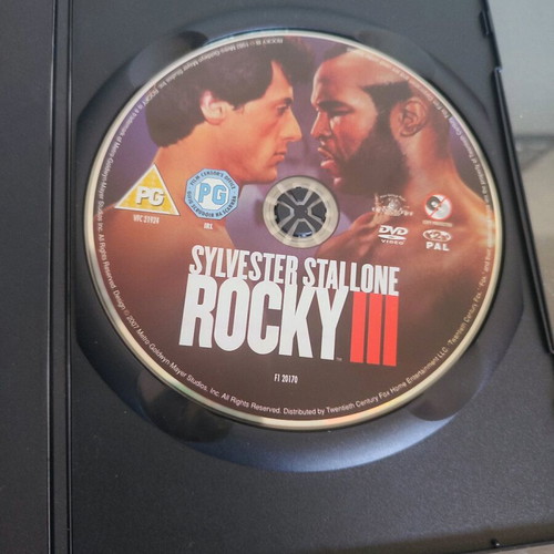 Rocky 3 The Triumph DVD Sylvester Stallone Balboa III MGM Boxing Movie Rocky Balboa Stallone