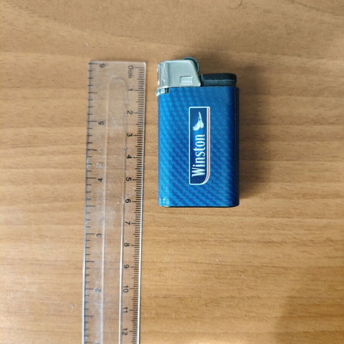 Winston promotional lighter used, functional, collectible
