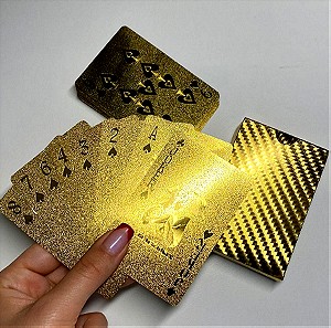 Χρυσή τράπουλα, πλαστικές κάρτες