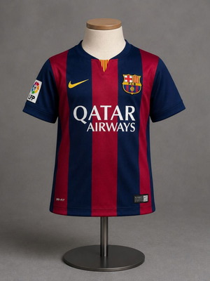 Barcelona A. Iniesta 2014 2015 Nike home football shirt, 128 cm boy