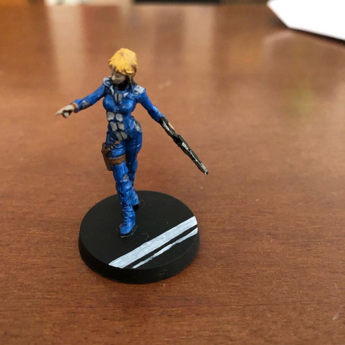 Nomads Trooper used metal 28mm painted figure