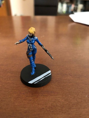 Nomads Trooper used metal 28mm painted figure