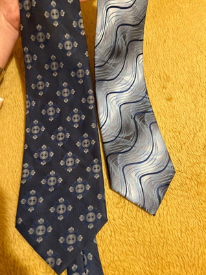 2 Brixton polyester ties