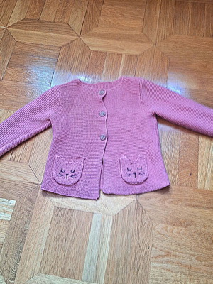 Mothercare knitted cardigan for girl like new, 12-18 months
