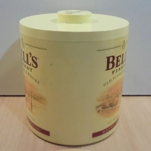 Bell's scotch whisky old promotional plastic ice bucket used