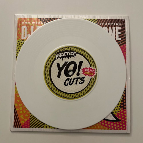 DJ Ritchie Ruftone Practice Yo! Cuts Vol. 1&2 Remixed White Vinyl Edition like new