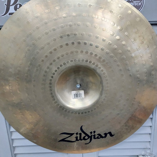 Zildjian Planet Z Ride 20" Reverse Type cymbal used with splash-crash Turkey 14"