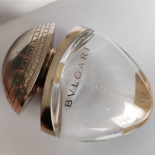 Bvlgari cologne bottle used 9cm