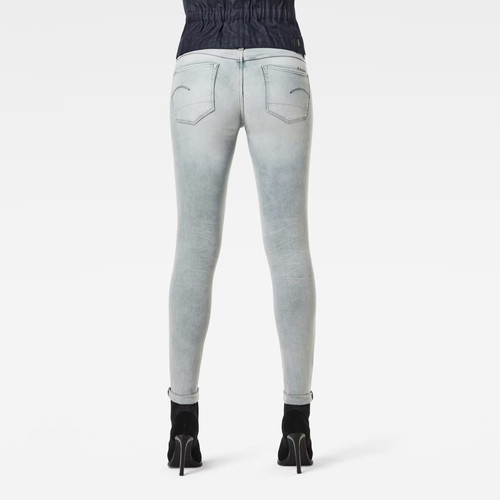 G-Star RAW 3301 Mid Skinny women's jeans new, gray, size XL