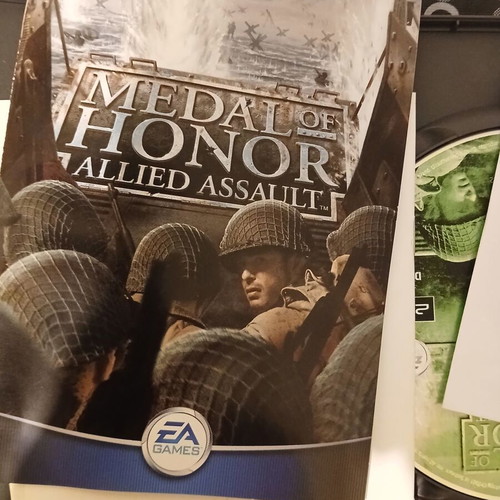 Medal of Honor Allied Assault PC manual used