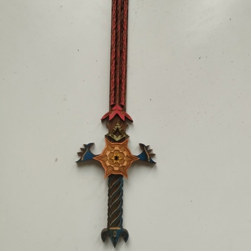 Wooden decorative sword, 10cm, custom order