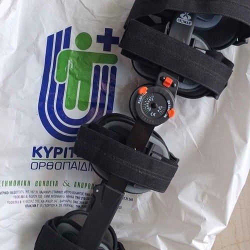 Adjustable Knee Brace Everyday 94260 Orliman like new, black, one size