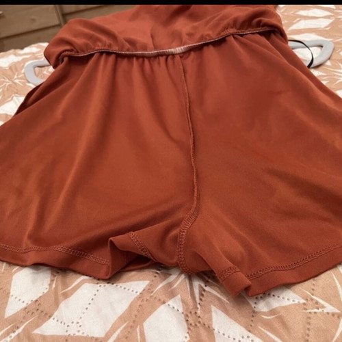 Forever 21 orange jumpsuit size M like new