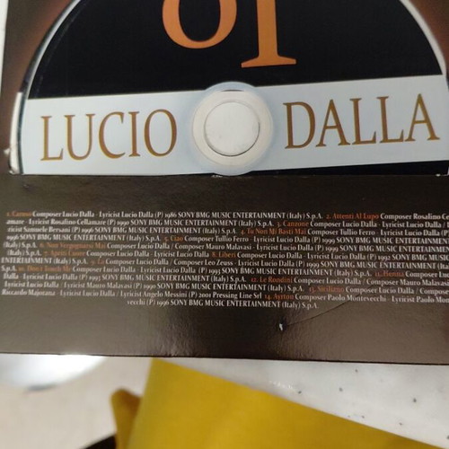 Lucio Dalla cassette, brand new