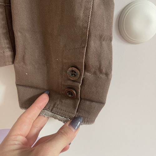 Brown jacket used with lace no XL