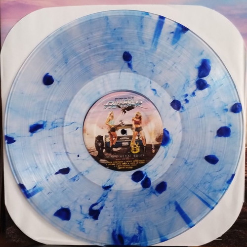 Steel Panther Heavy Metal Rules LP limited edition signed